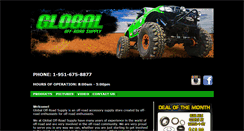 Desktop Screenshot of globaloffroadsupply.com